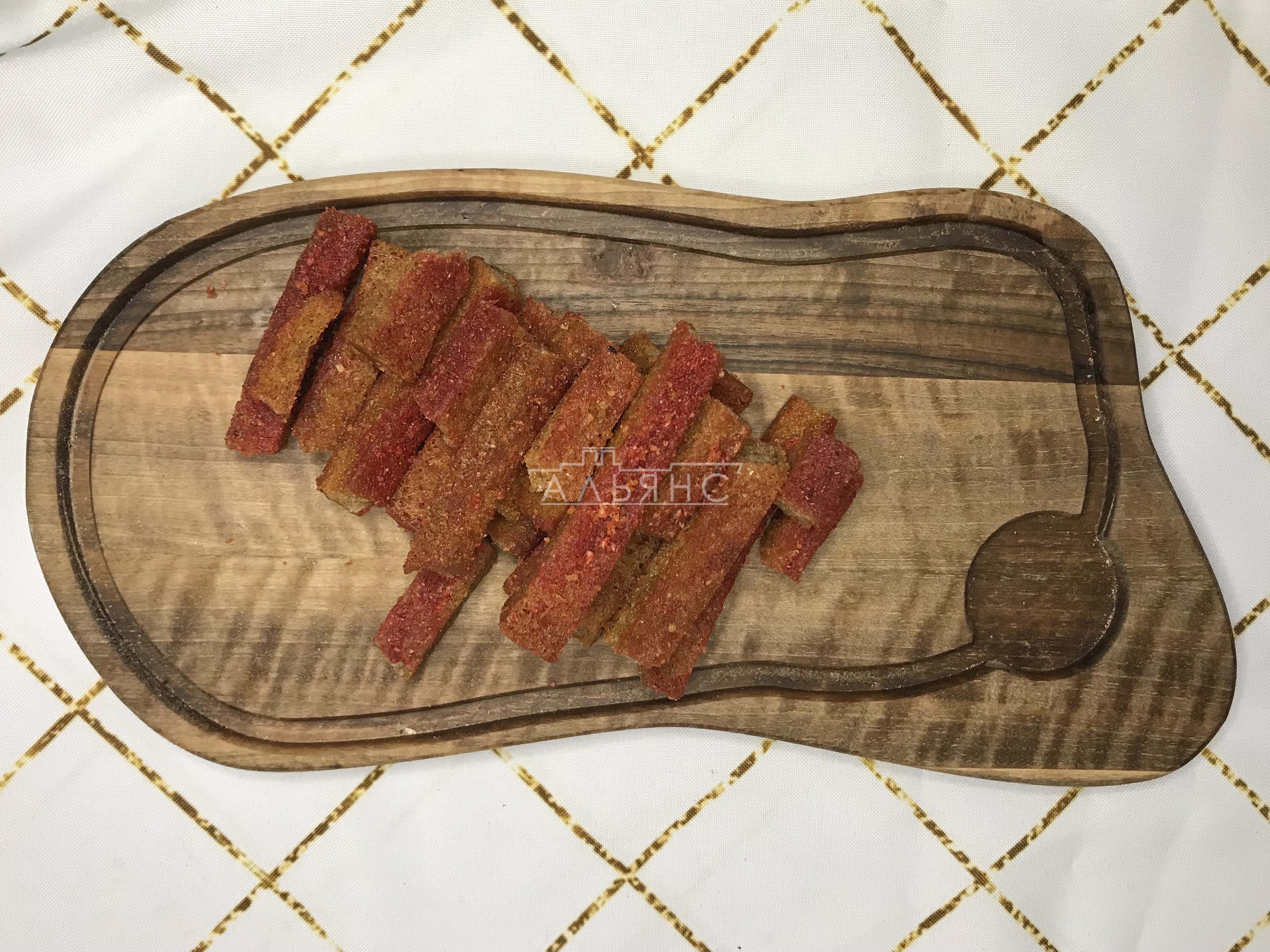 Деревенские гренки с аджикой в Сарапуле