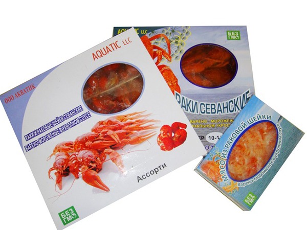Раки в ассортименте в Сарапуле