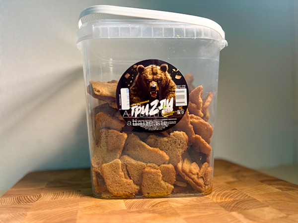 Ведро Ржаные гренки с чесноком в Сарапуле