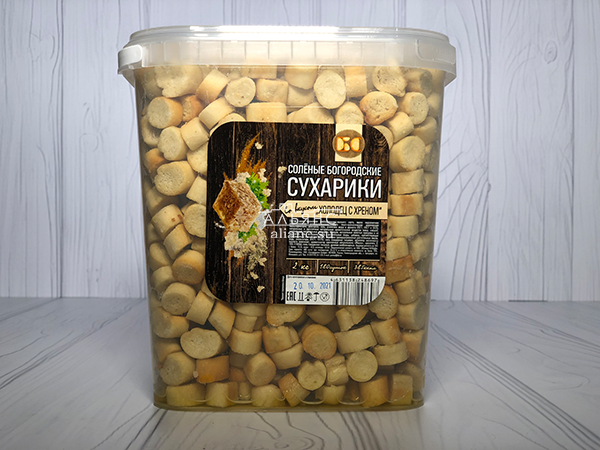 Сухарики с холодцом и хреном в Сарапуле