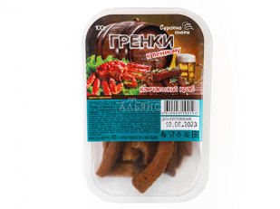 Японские крекеры: Сурские гренки Камчатский краб (100 гр)