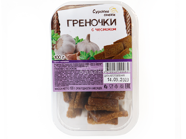 Сурские гренки с Чесноком (100 гр) в Сарапуле