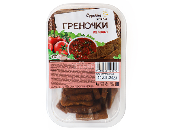 Сурские гренки с Аджикой (100 гр) в Сарапуле