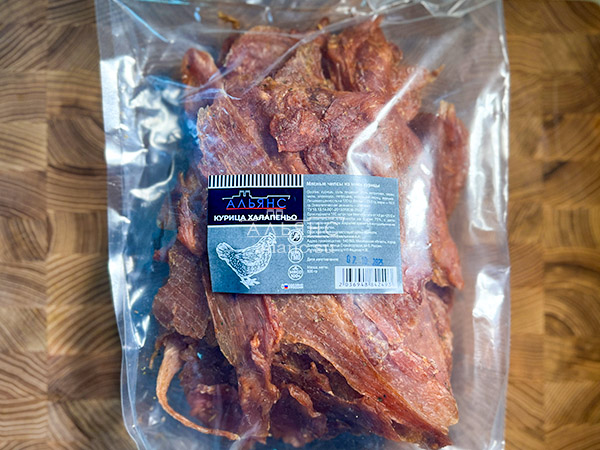 Мясо (АЛЬЯНС) вяленое курица 500гр "С халапеньо" в Сарапуле