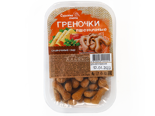 Сурские (ПШЕНИЧНЫЕ) Сливочный сыр (100 гр) в Сарапуле