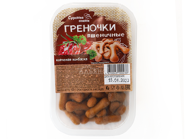 Сурские (ПШЕНИЧНЫЕ) Копченая колбаска (100 гр) в Сарапуле