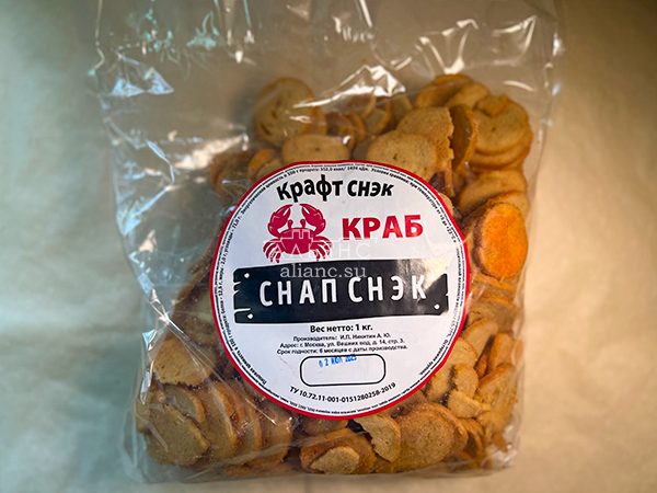 Снапсы ПШЕНИЧНЫЕ "Краб" в Сарапуле