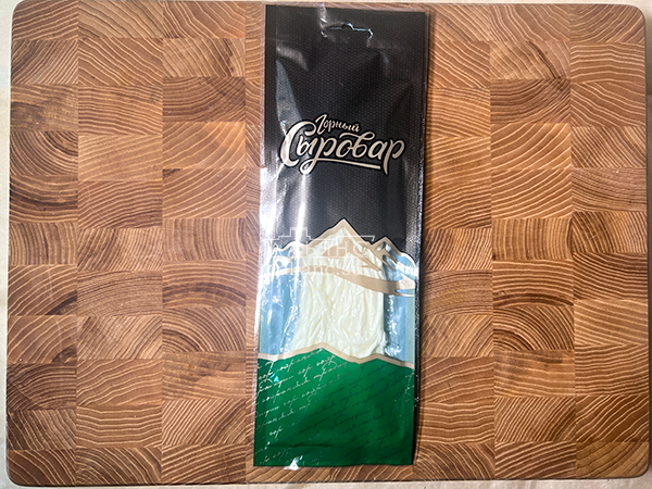 Сыр 60 гр ГОРНЫЙ СЫРОВАР (Паутинка белая с укропом и чесноком) в Сарапуле