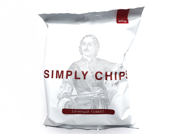 Картофельные чипсы "Simple chips" Пряный томат 80 гр. в Сарапуле